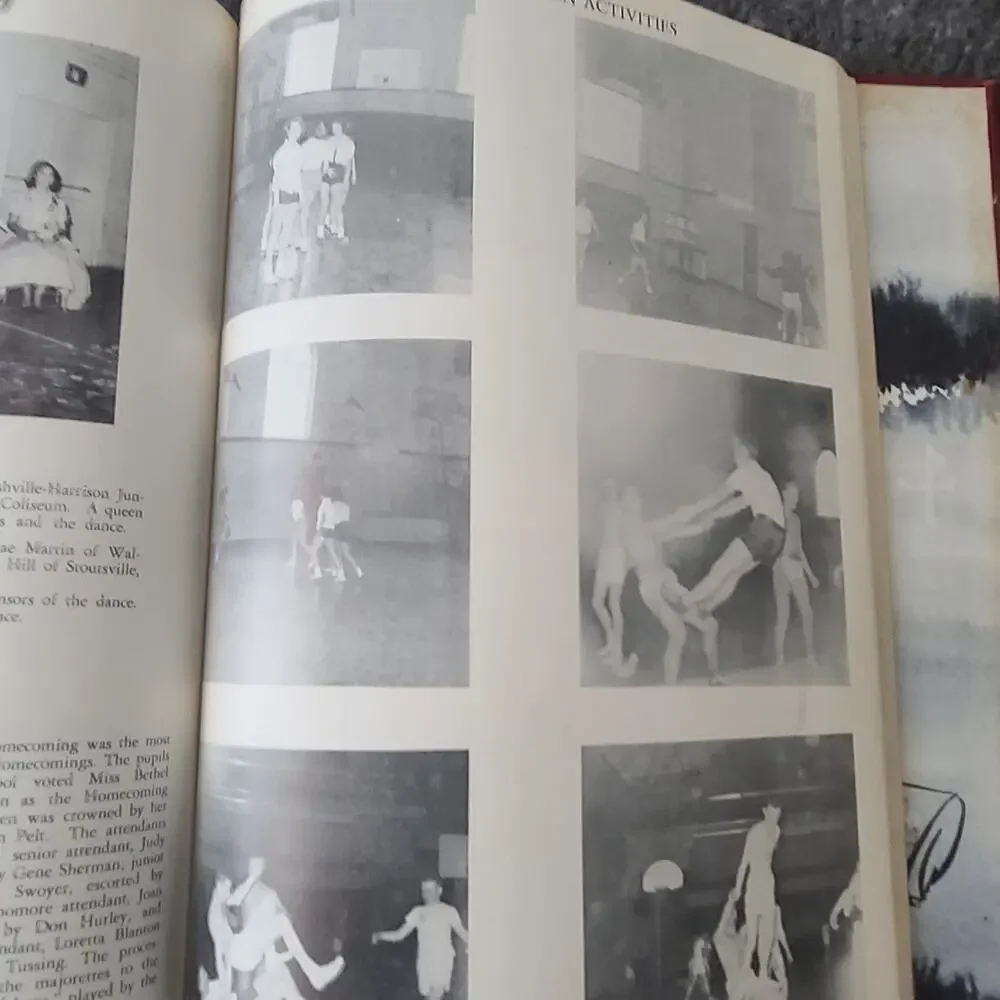1956 the Kernel year book some damage all pictures all there